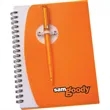 5" x 7" Sun Spiral Notebook with Pen