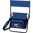 Folding Insulated 12-Can Cooler Chair