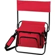 Folding Insulated 12-Can Cooler Chair