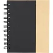 5.5" x 6" Lock-it Mini Spiral Notebook w/Pen