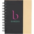 5.5" x 6" Lock-it Mini Spiral Notebook w/Pen