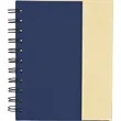 5.5" x 6" Lock-it Mini Spiral Notebook w/Pen