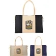 Resort Cotton & Jute Blend Tote