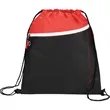 Slant Front Pocket Drawstring Bag