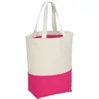 Color Pop 10oz Cotton Canvas Grocery Tote