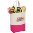 Color Pop 10oz Cotton Canvas Grocery Tote