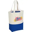 Color Pop 10oz Cotton Canvas Grocery Tote