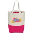Color Pop 10oz Cotton Canvas Grocery Tote