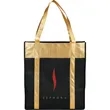 Metallic Non-Woven Shopper Tote