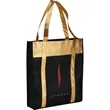 Metallic Non-Woven Shopper Tote