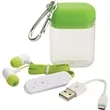 Budget Bluetooth Earbuds and Carabiner