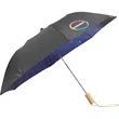 46" Clear Night Sky Auto Open Folding Umbrella