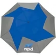 46" Vented, Auto Open Folding PinWheel Umbrella