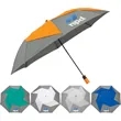 46" Vented, Auto Open Folding PinWheel Umbrella