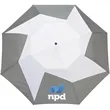 46" Vented, Auto Open Folding PinWheel Umbrella