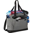 Professional Heathered Tote with Vinyl Accent