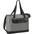 Professional Heathered Tote with Vinyl Accent