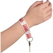 Full Color 1" Elastic Wristband w/ Ring