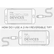 Color Pop Charging Cable with Phone Stand