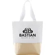 Mini Metallic Bottom Laminated Gift Tote