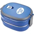 Two Tier Insulated Oval Lunch Box Food Container