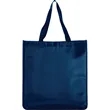 Oversize Laminated Shopper Tote w/Snap