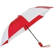 42" Auto Open Vented Folding Umbrella