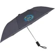 42" Auto Open Heathered Windproof Folding Umbrella