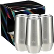 Cru Champagne Flute 9oz 4 in 1 Gift Set