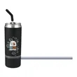 Marka Copper Vac Tblr w/SS straw 20oz Pinstripe L