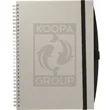 7" x 10" FSC® Mix Spiral JournalBook® with Pen Por