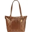 Cutter & Buck® Bainbridge Quilted Leather Tote