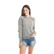 Unisex Mock Twist Raglan Hoody