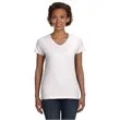 Ladies' V-Neck Fine Jersey T-Shirt