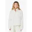 Ladies' Sponge Fleece Half-Zip Pullover Sweatshirt