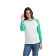 Unisex Triblend 3/4-Sleeve Raglan