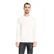 Unisex Sueded Long-Sleeve Crew