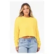 Ladies' Cropped Fleece Crew