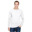 Unisex Union-Made Long-Sleeve Pocket Crew T-Shirt