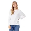 Ladies' Washed Terry Throwback Pullover Sweatshirt