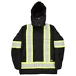 Men's Safety Striped Arctic Insulated Chore Coat