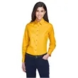 Ladies' Easy Blend™ Long-Sleeve Twill Shirt with Stain-Re...