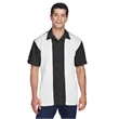 Men's Two-Tone Camp Shirt