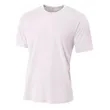 Men's Shorts Sleeve Spun Poly T-Shirt