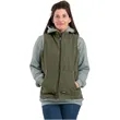 Ladies' Sherpa-Lined Softstone Duck Vest