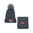 Ribbed Knit Winter Duo