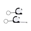 Mini Grip Tape Measure Key Chain 3.25'
