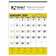 Triumph® Calendars Yellow & Black Contractor Memo