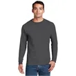 Hanes Beefy-T - 100% Cotton Long Sleeve T-Shirt.