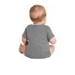 Rabbit Skins Infant Short Sleeve Baby Rib Bodysuit.